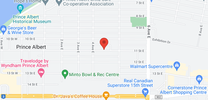 map of 440 11th ST E